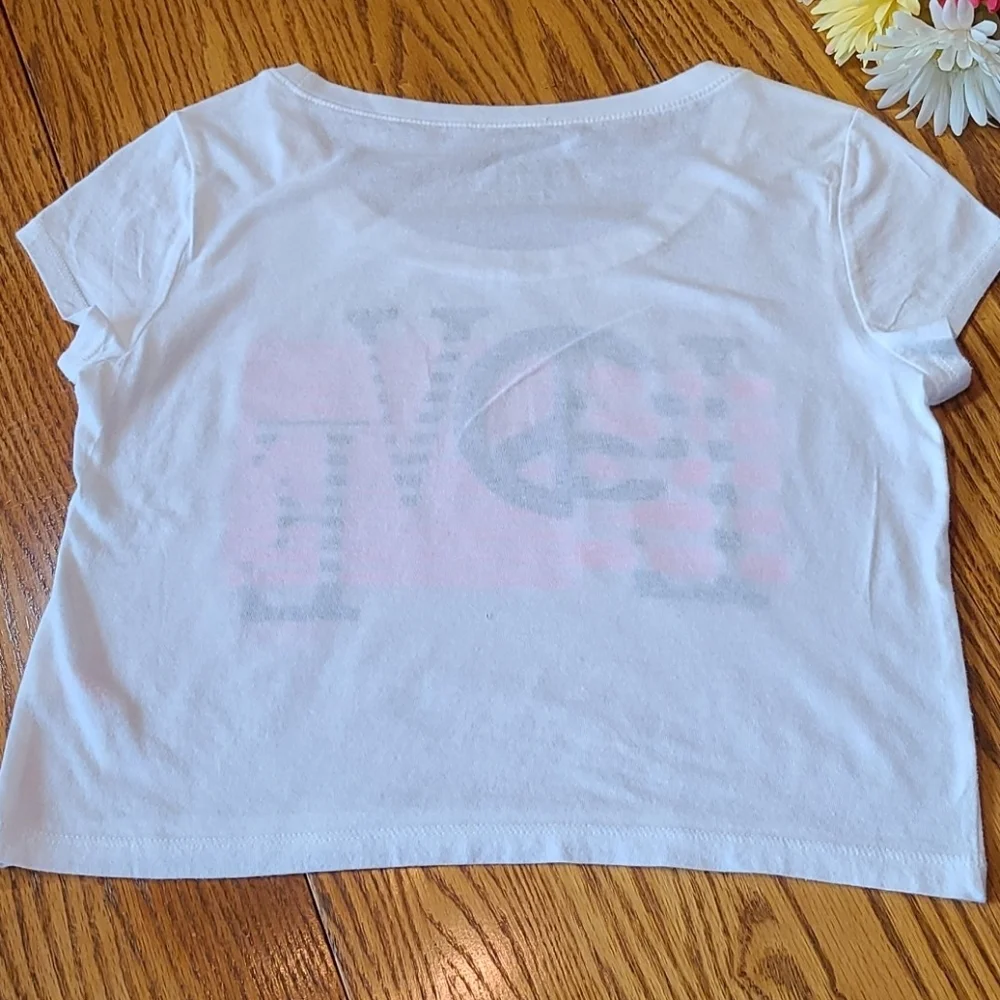 Justice cropped top